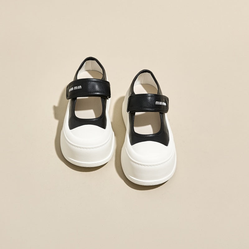 Women's Height Increasing Velcro Mary Jane Summer Casual Shoes