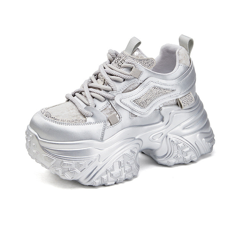 Women's Bottom Sier Dad Spring Breathable Increased Casual Shoes