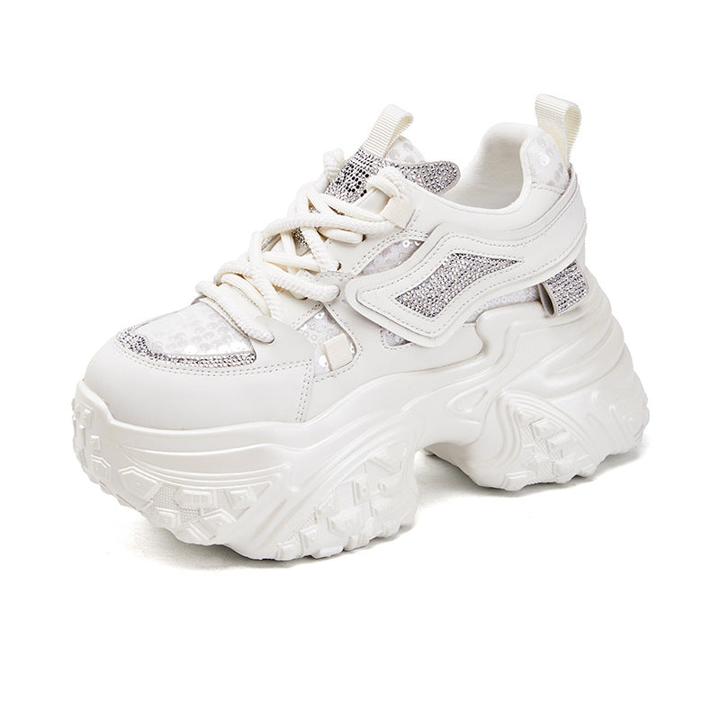 Women's Bottom Sier Dad Spring Breathable Increased Casual Shoes