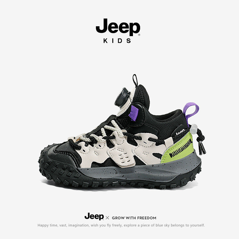 Children's Cotton In Black Winter Plus Veet Kid's Sneakers