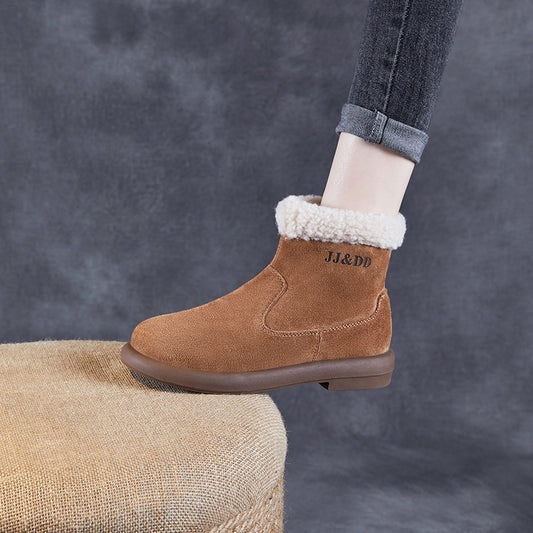 Women's Genuine Cotton Plus Veet Thick Northeast Snow Boots