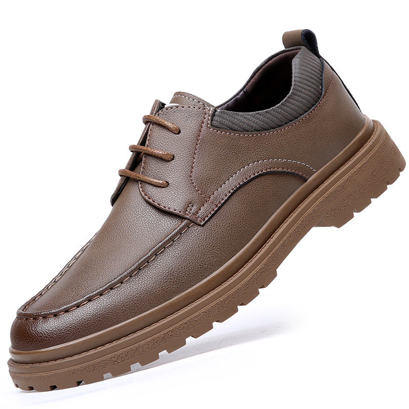 Men's Autumn Trendy Genuine England Style Retro Leather Shoes