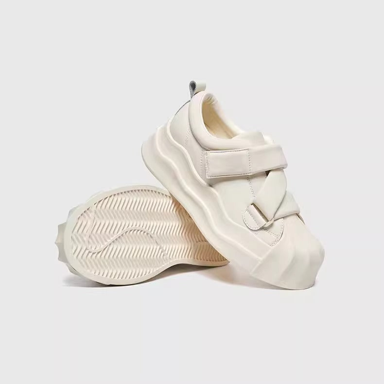 Women's European Goods Platform Sports Fashion White Casual Shoes