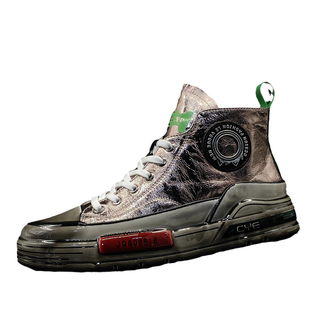 Men's Light Luxury Glue Fashion Heighten Sneakers