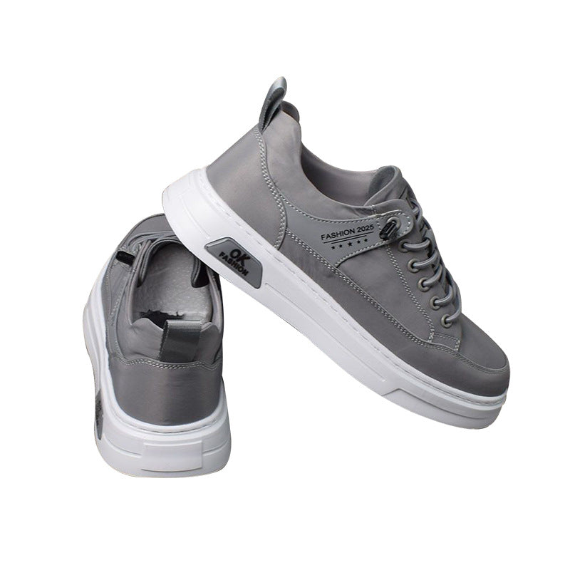 Ice Silk Cloth Summer Soft Bottom Casual Shoes