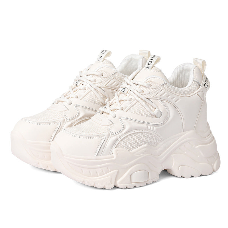 Women's Thick Bottom Height Increasing Insole Dad Sneakers