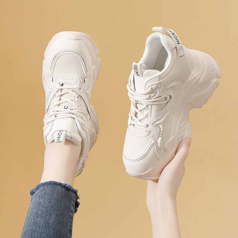 Women's Thick Bottom Height Increasing Insole Dad Sneakers