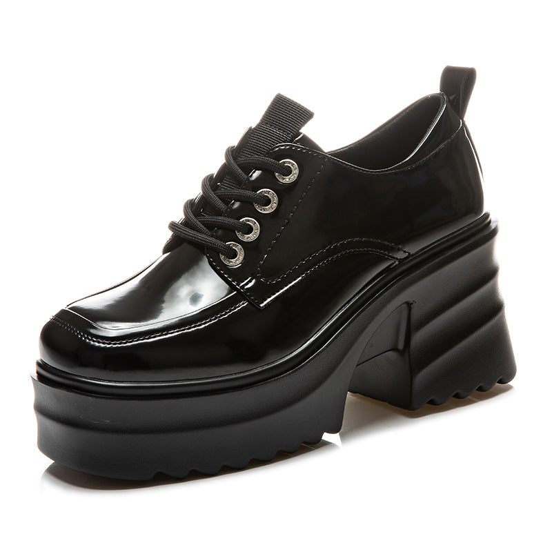 Women's Increasing Insole Small British Style Autumn Women's Shoes