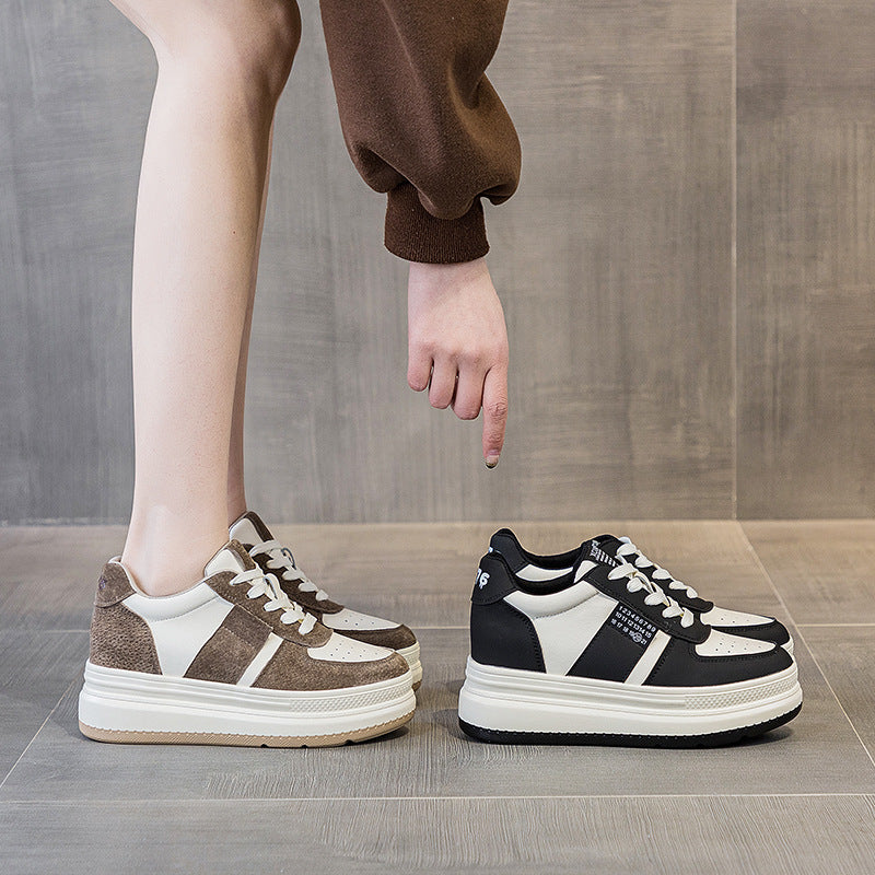 Women's Autumn Invisible Elevated Platform Comfortable Sports Casual Shoes