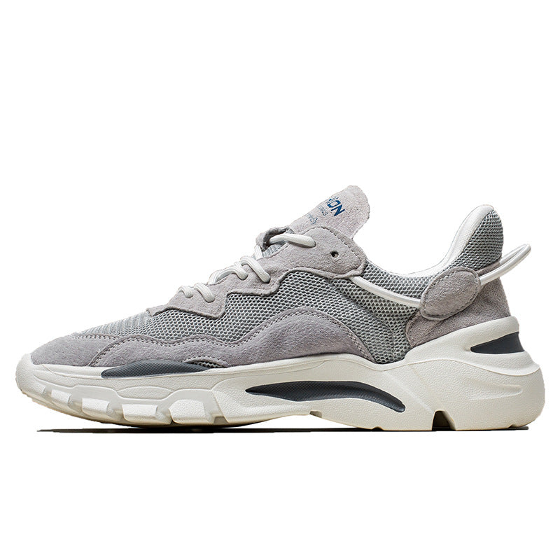 Height Increasing Leisure Genuine Breathable Sports Casual Shoes