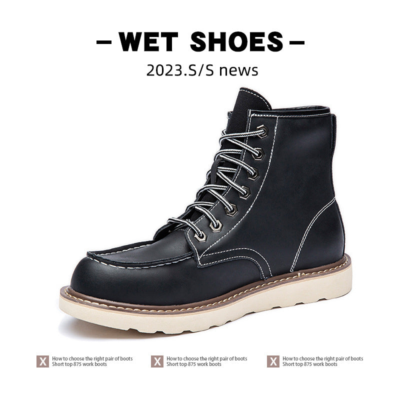 Men's Lion Eagle Dell Oversized Code Vintage Boots