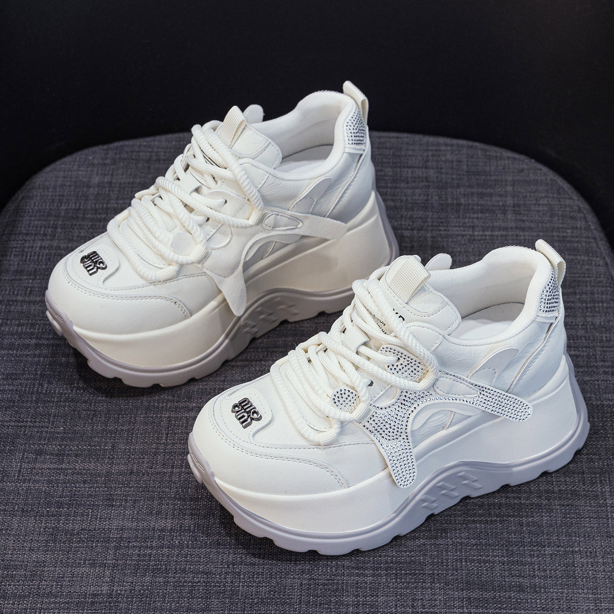 Women's Fashion Platform Height Increasing German Training Daddy Women's Sports Shoes