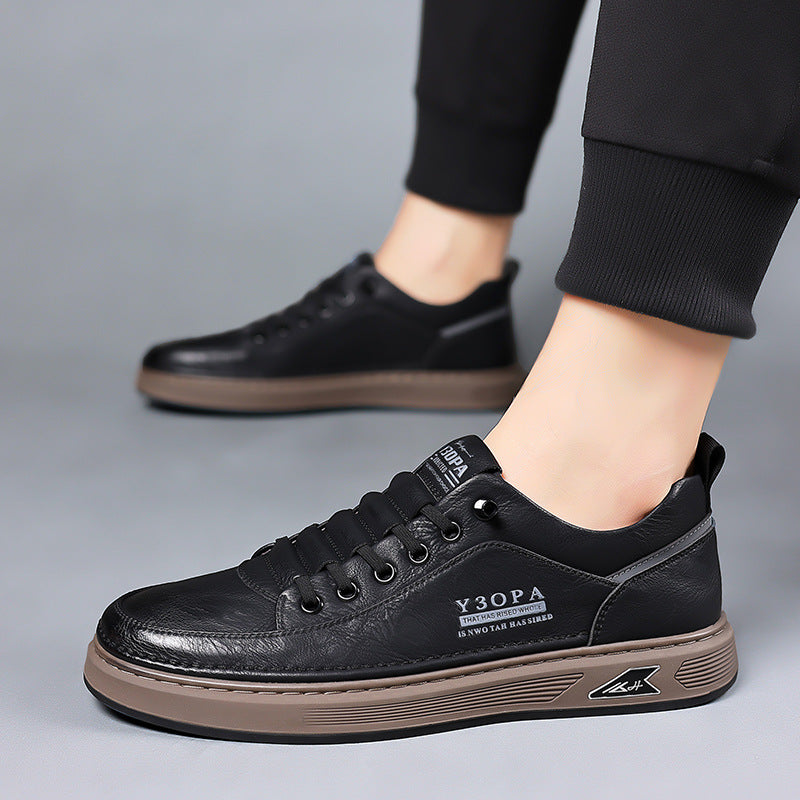 Men's Fashion Trendy Retro Slip-on Lazy Wild Men's Board Shoes