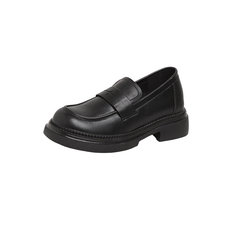 Women's Version Su Round Head Thick Bottom Chunky Loafers