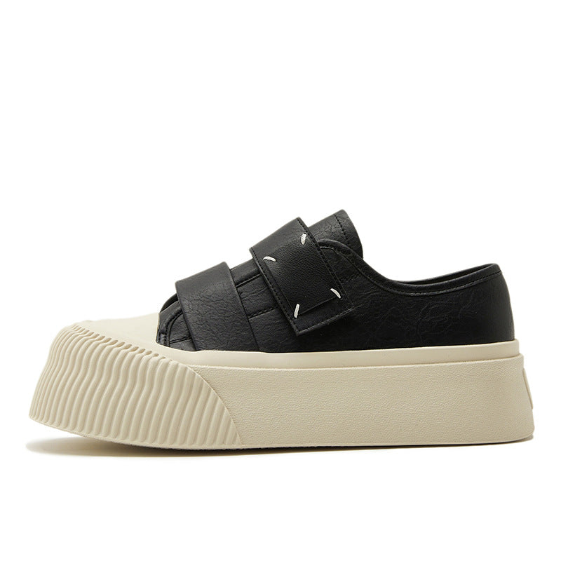 Women's Platform Spring Bread Korean Style White Sneakers
