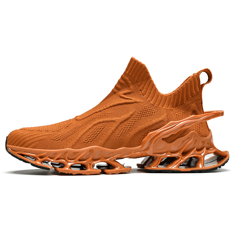 Men's Breathable Blade Plus Size Bottom Flying Sneakers