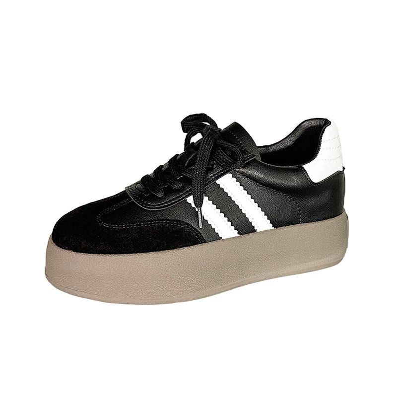 Women's Thick-soled Sports Spring Versatile Vintage Soft Bottom Sneakers