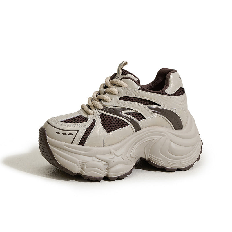 Women's & Men's Platform Dad Mesh Sports Height Increasing Sneakers