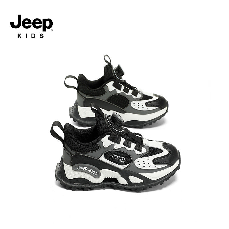 Children's Climbing Mesh Breathable Boys Running Shock Kid's Sneakers