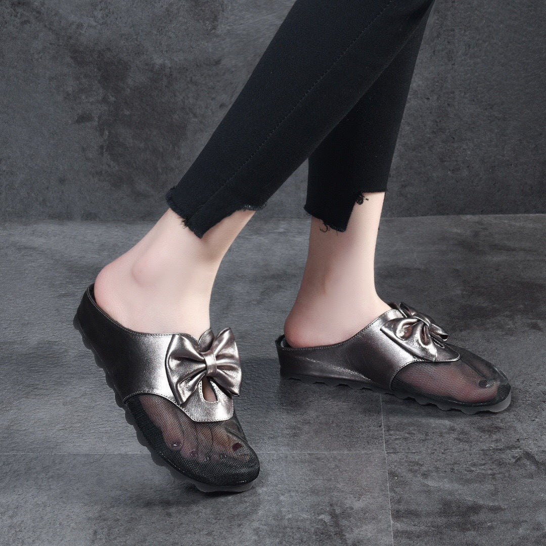 Women's Flat Fashion Outerwear Authentic Toe Box Sandals