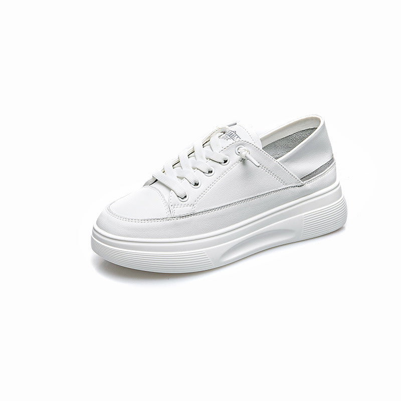 Women's Summer White Flat Breathable Versatile Women's Casual Shoes