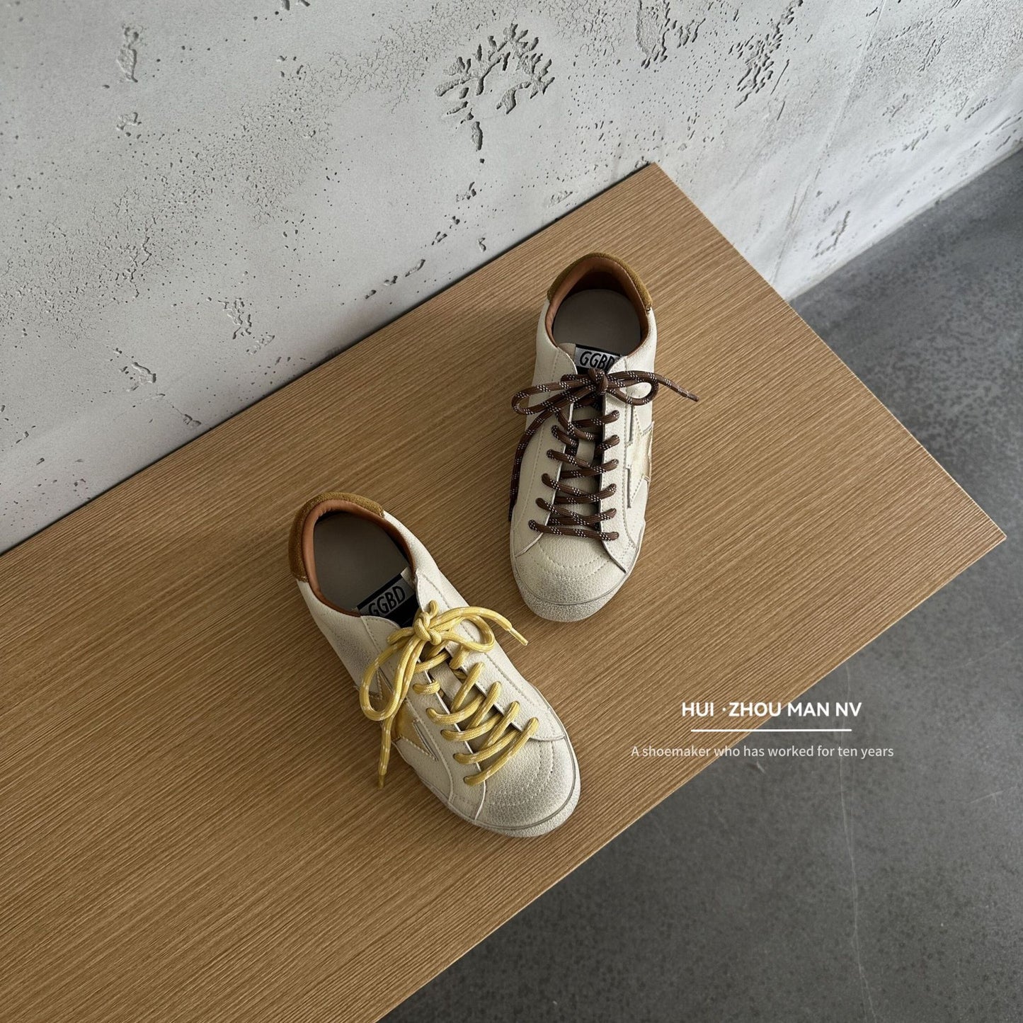 Women's Toe Lace Up Increased Star Little Sneakers