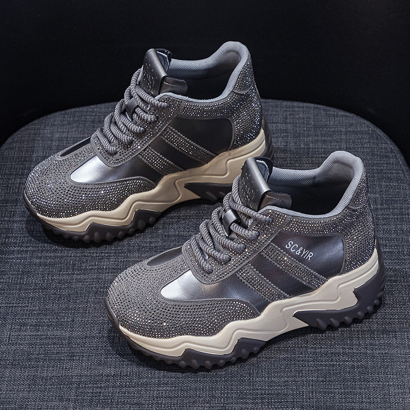 Women's Dad Winter Versatile Thick Bottom Small Classic Women's Casual Shoes