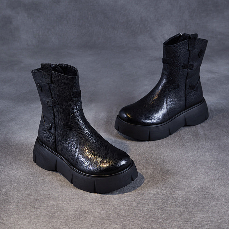 Women's For Genuine Fashion Knight Platform Beggar Boots