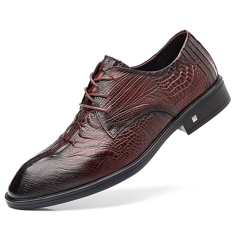 Men's Style Genuine Autumn Business Formal Wear Leather Shoes
