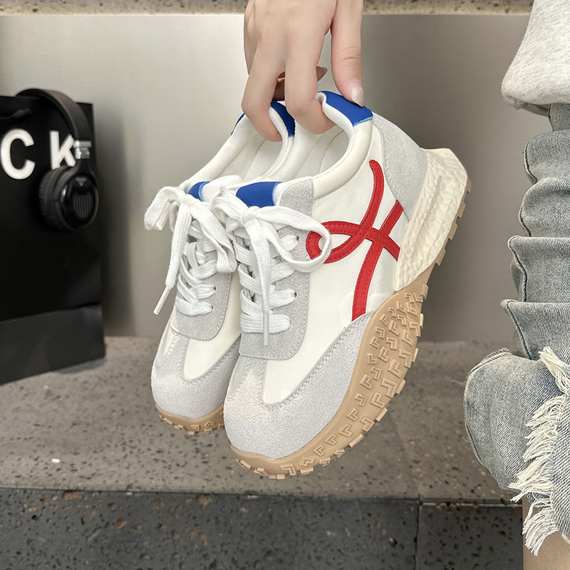 Women's Genuine Elevator German Training Platform Cortez Dad Height Sneakers