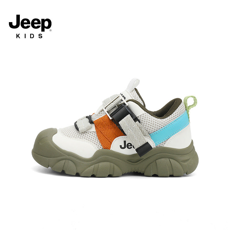 Children's All Black Boys Handsome Fashion Spring Kid's Sneakers