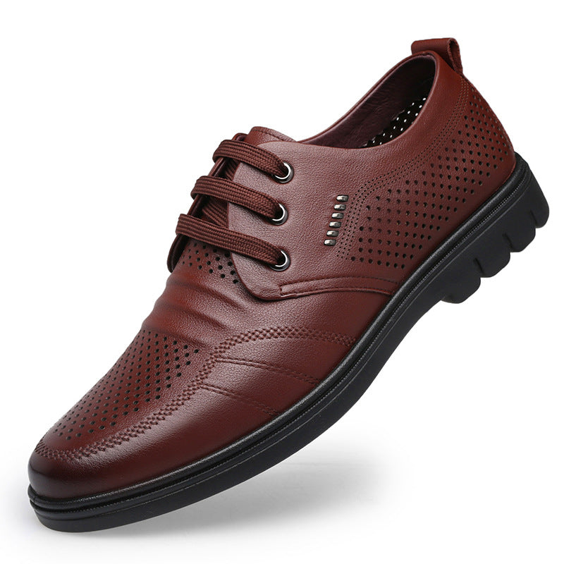Men's Old Man's Head Soft Sole Business Formal Leather Shoes