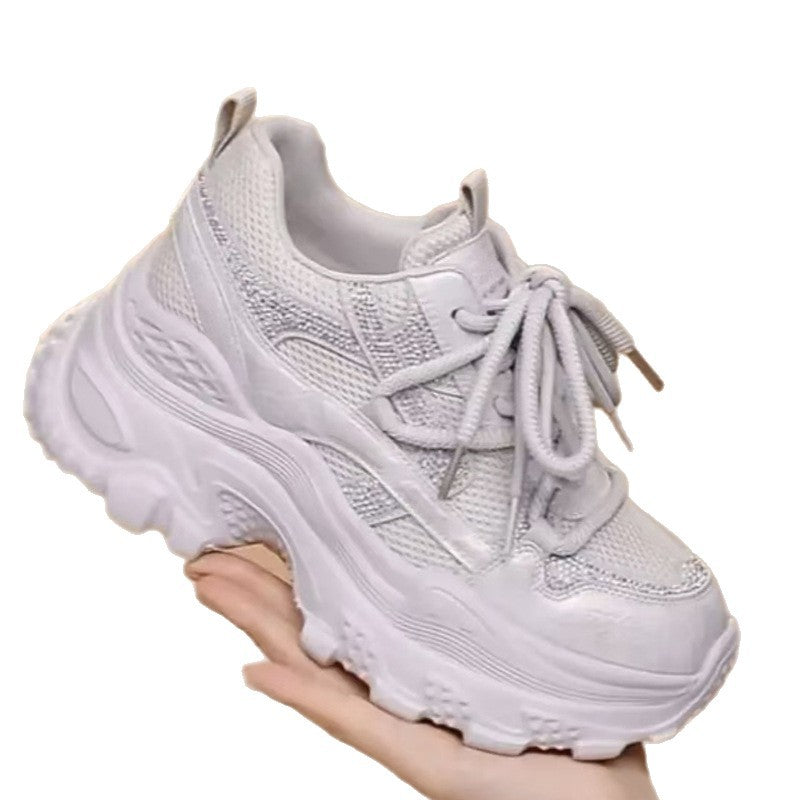 Women's Genuine Platform Dad Super Beautiful Lightweight Comfortable Women's Casual Shoes