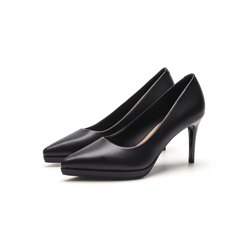Women's Toe High Party Korean Style Classy Stilettos Pumps Low-cut Women's Fashion Shoes