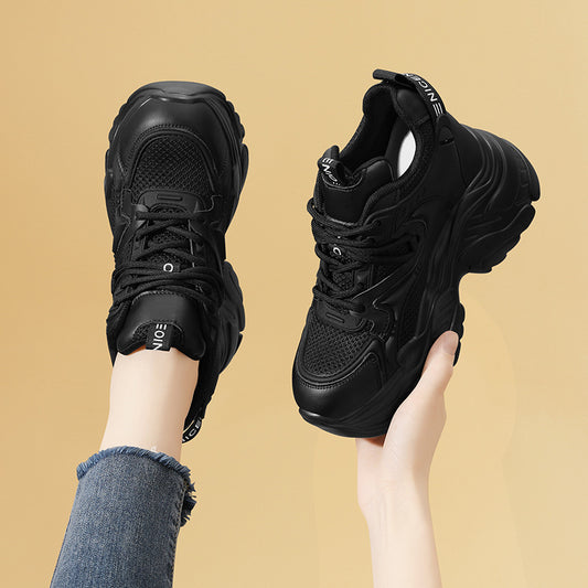 Women's Thick Bottom Height Increasing Insole Dad Sneakers