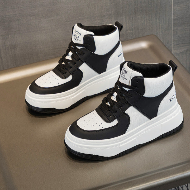 Women's Bottom Round Toe Stitching Single Lining Women's Casual Shoes