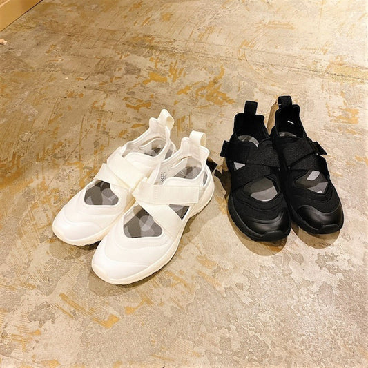 Women's Summer Sports Platform Ninja Velcro Mary Casual Shoes