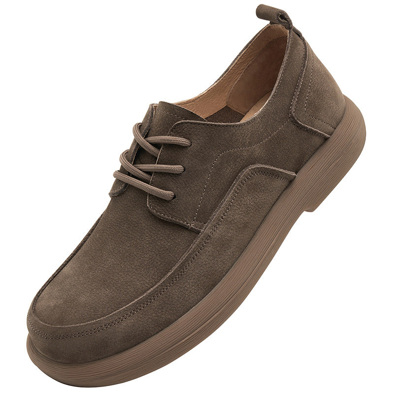 Men's Lining Rubber Sole Optional Comfortable Long-time Leather Shoes