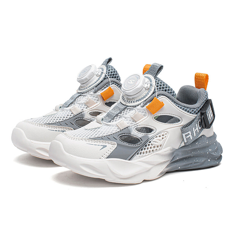 Single Mesh Summer Boys Dad Hollow Sneakers