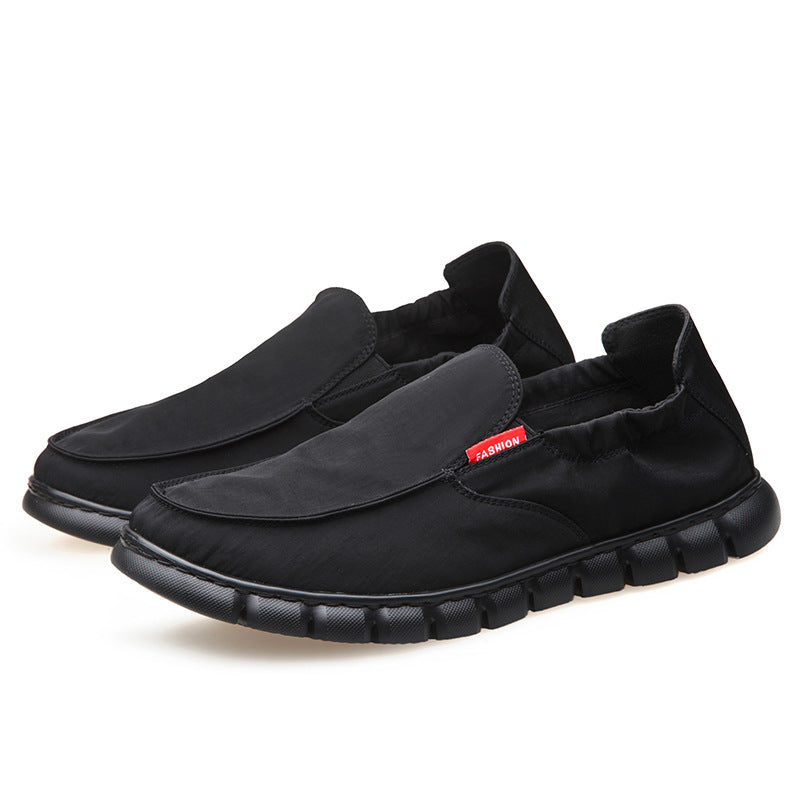 Men's Versatile Soft Bottom Slip-on Driving Comfortable Canvas Shoes