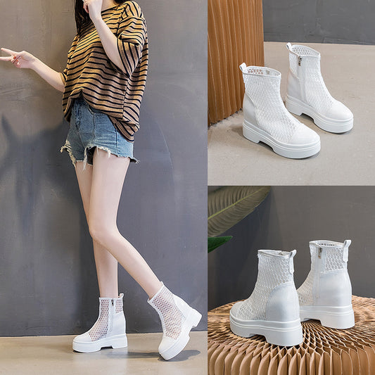 Women's Summer Height Increasing Insole Platform Korean Style Sandals