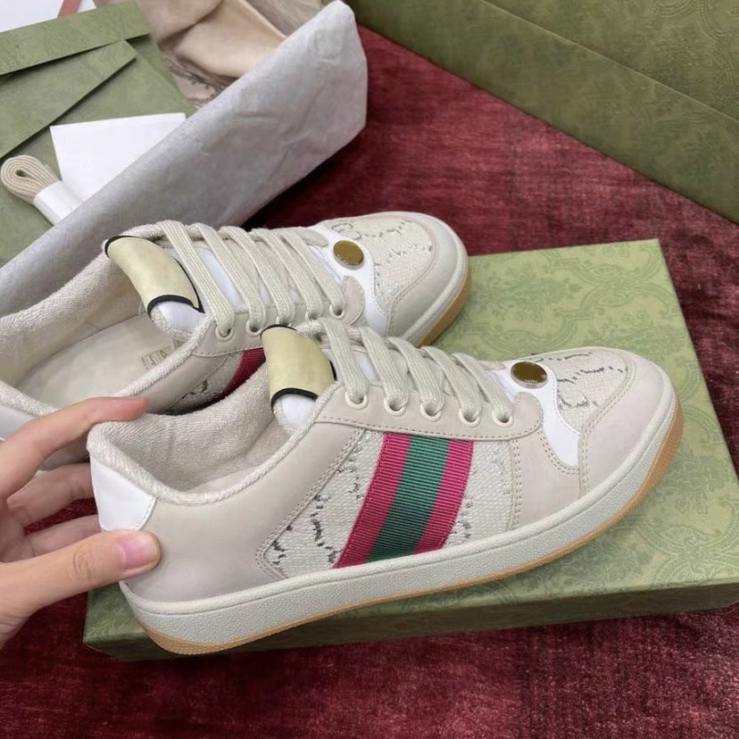 Women's & Men's Retro Distressed Dirty Presbyopic Golden Goose Casual Shoes