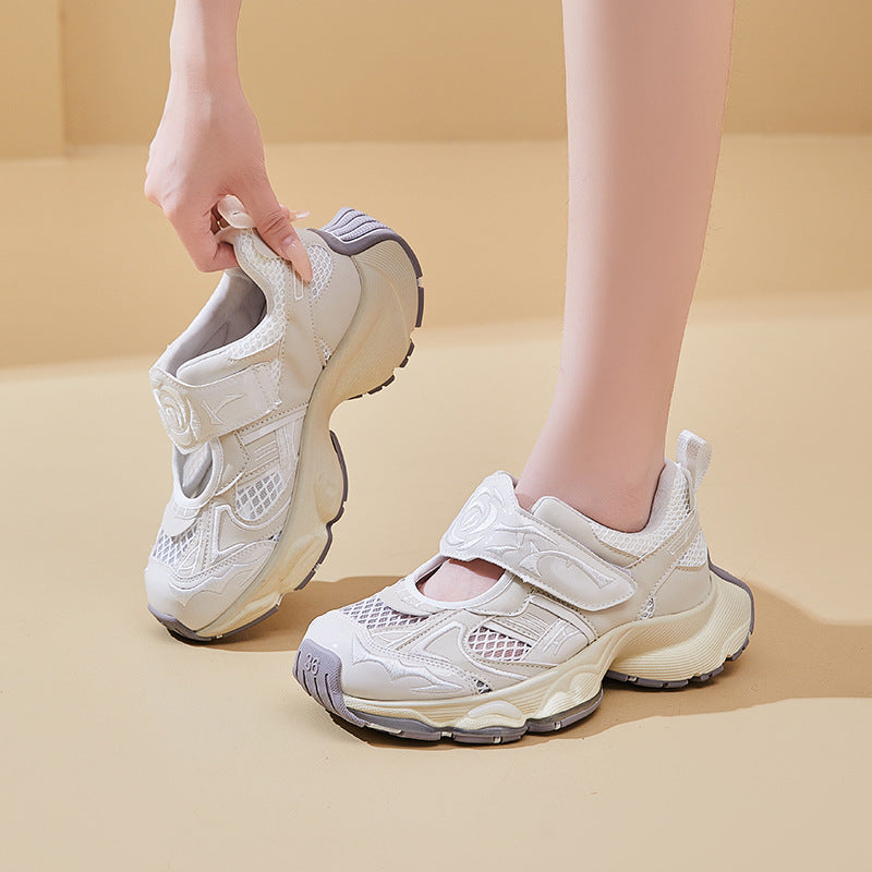 Women's Fashionable Spring Korean Style Thick Bottom Sneakers