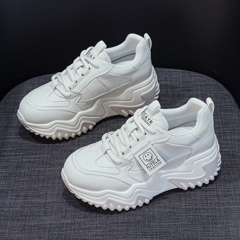 Women's Height Increasing Insole Dad Spring Korean Casual Shoes