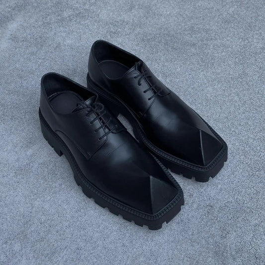 Women's Muffin Platform British Retro Deep Mouth Women's Shoes