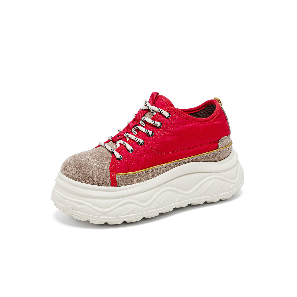 Women's Fashionable Breathable Thick-soled Small Inner Height Increasing Casual Shoes
