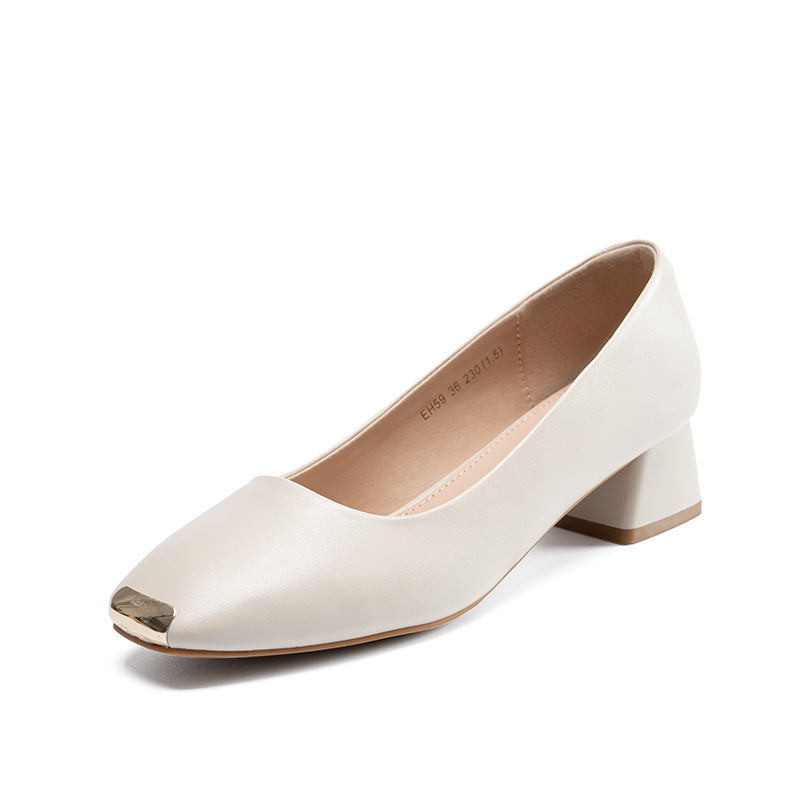 Women's Low-cut Pumps Chic Small Lazy Loafers