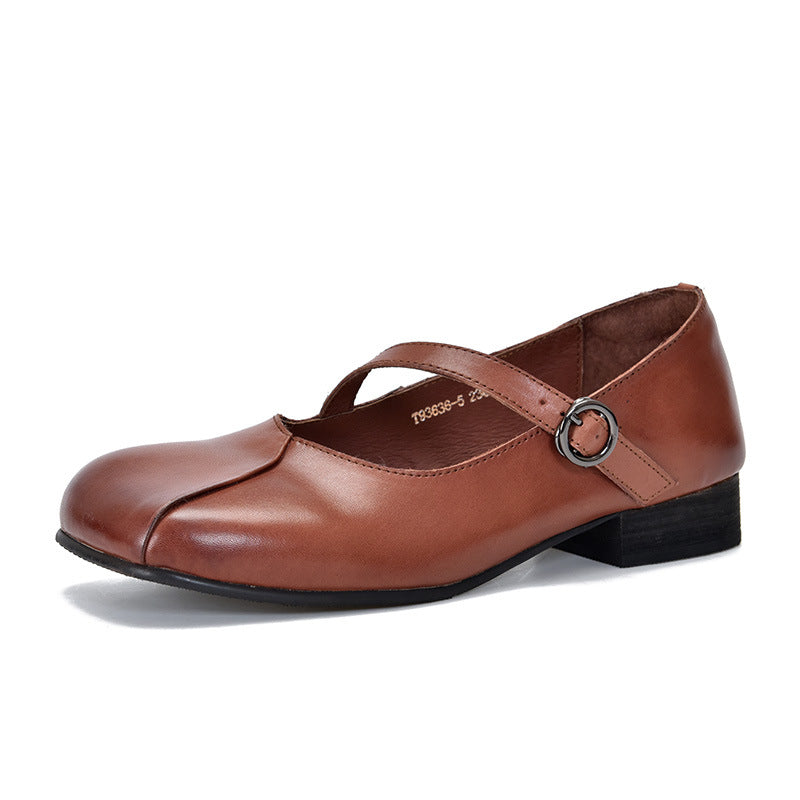 Women's Price Round Toe Shallow Mouth Mary Women's Shoes