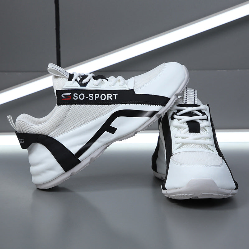 Men's Spring Mesh Elegant Bag Bottom Sports Casual Shoes