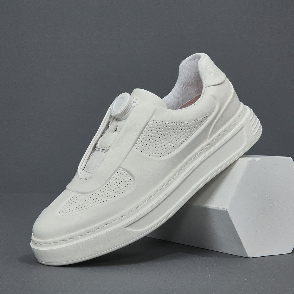 Men's Trendy Affordable Luxury Slip-on Rotating Buckle Sneakers